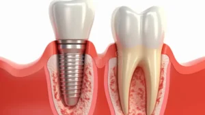 implantes dentales de titanio